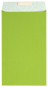 náhled Dárkový sáček papírový 26x5x43+6cm A4+, Uni světle zelený